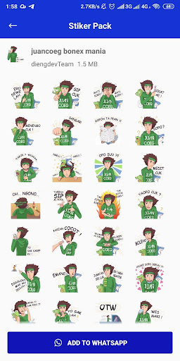 sticker jowo terbaru - Whatsapp Sticker funny