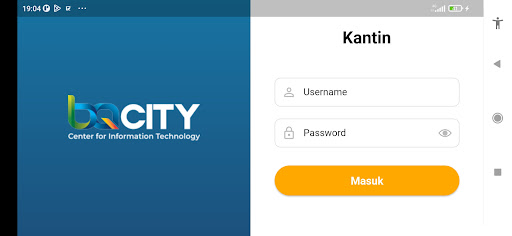 Android application BQ City Resto screenshort