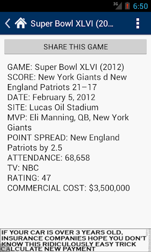 Pro Football Champions Screen 2
