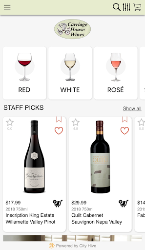 Carriage House Wines Screen 2