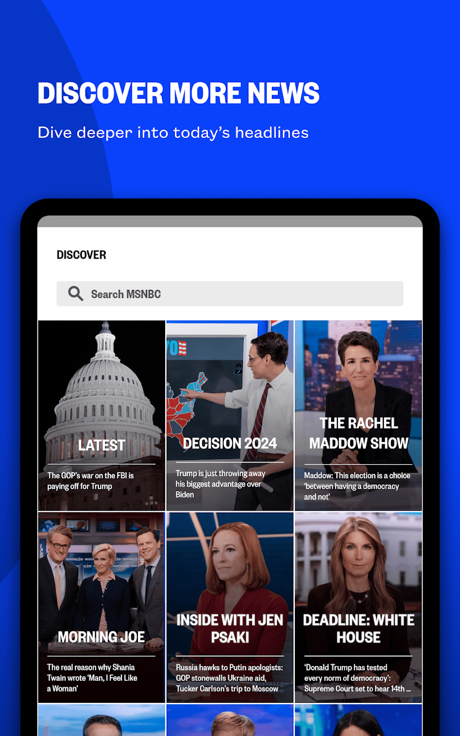 MSNBC: Watch Live & Analysis APK MODAPKPR