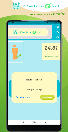 Calcubod Body Mass Index BMI C Screen 2