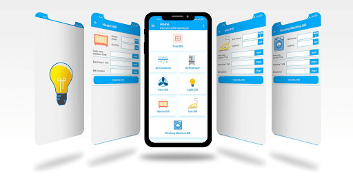 Android application Electricity Cost Estimator screenshort