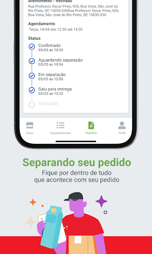 Android application San Michel Supermercados screenshort