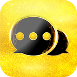 Black Golden SMS - Default SMS&Phone handler icon