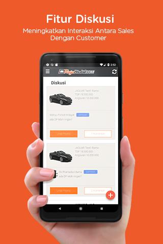 Android application MyRajaMobil.com screenshort
