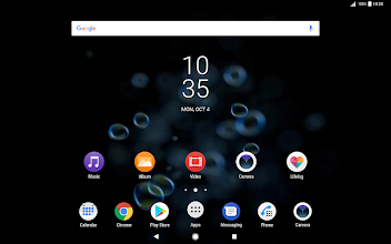 Black Theme Xperia 1 Live Wallpaper Google Play のアプリ