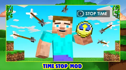 Stop Time Mod for Minecraft for Android - Free App Download