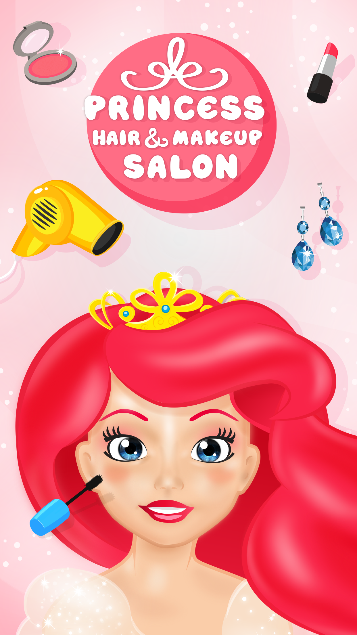 Android application Princess Hair & Makeup Salon screenshort