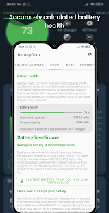 Battery Guru - Monitor de batería - Ahorro de batería