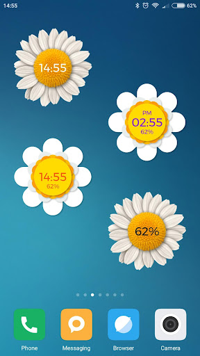 Android application Step Flowers screenshort