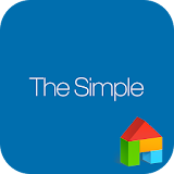 Simple_blue LINELauncher theme icon