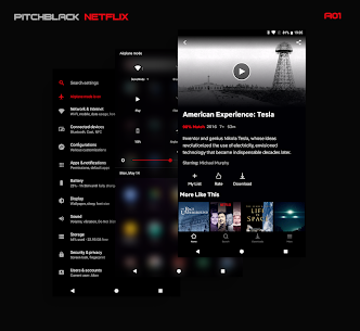 PitchBlack – Substratum Theme APK (gepatcht/volledig) 1