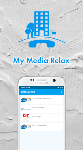 Android application MyMediaRelax screenshort