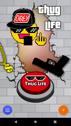 Thug Life Meme Button Screen 2