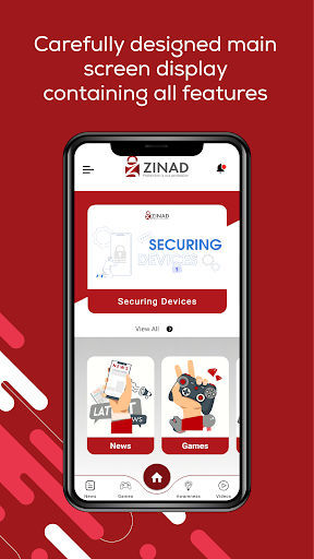 Android application AWAREA screenshort