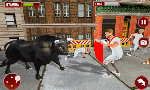 Angry Bull: City Attack Sim