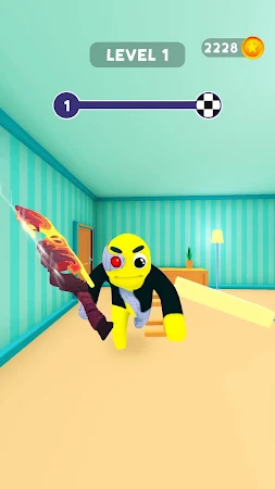 Game screenshot Monsters At Home: Sword Slice mod apk