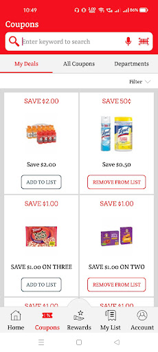 Capri IGA Screen 2