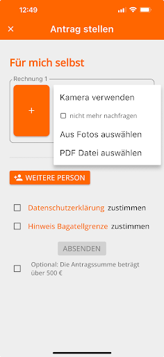 COM.BEIHILFE DIGITAL APP Screen 3