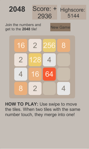 2048 Screen 3