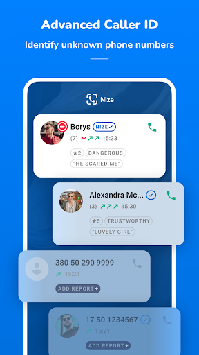 Nize - Caller ID. Spam Blocker Screen 2