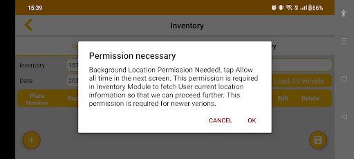 Android application MyRent - Car Rental Management screenshort