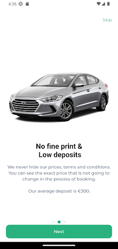 Armenia rent a car: ArmeniaCar Screen 2