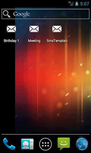 Sms Templates Lite Edition Screen 3