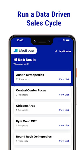 Android application MedScout screenshort