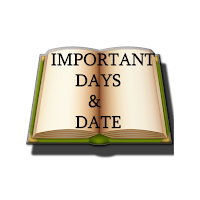 Important Days & Dates - GK
