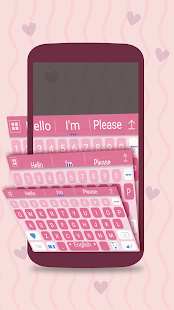 ai.keyboard My Baby Girl theme Screenshot