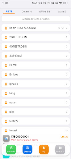 Android application MOLANDY screenshort