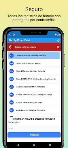 Starfip FrontDesk Screen 3