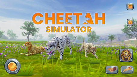 Wild cheetah family simulator