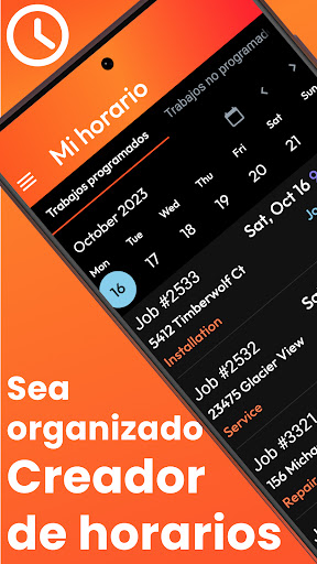 Vista previa de la aplicación