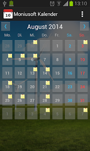 Moniusoft Kalender Screenshot