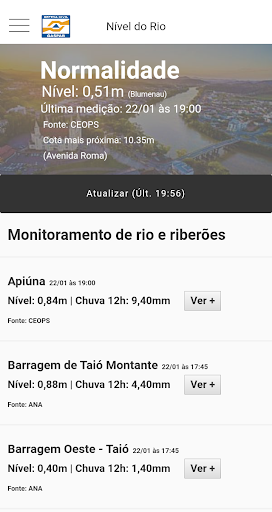 Android application Alerta Gaspar screenshort