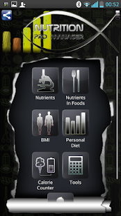 Nutrition Pro Manager Captura de pantalla
