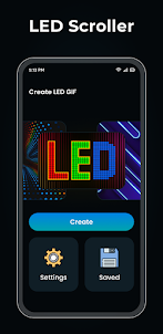 LED Scroller Display with Text