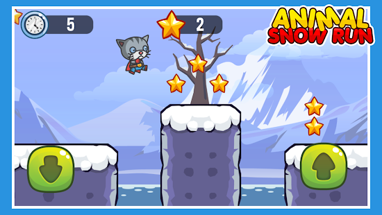 Animal Snow Run screenshots apk mod 3