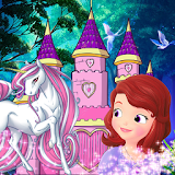 Princess Sofia with adventure with horse icon