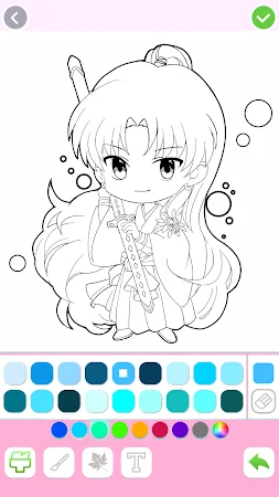 Game screenshot Cute Drawing : Anime Color Fan apk download