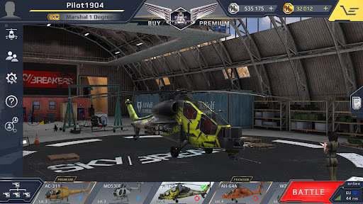 Android application SkyBreakers Helicopters screenshort