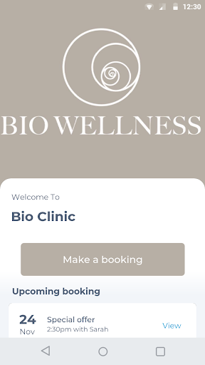 Android application Bio Clinic screenshort