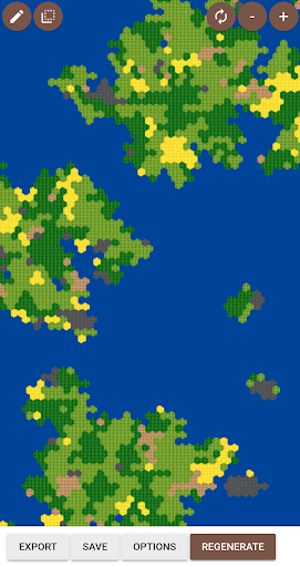 Android application GridMaps Random Map Generator screenshort