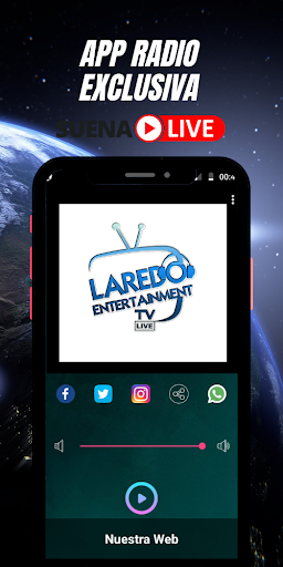 Android application Laredo enter screenshort
