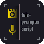 Cover Image of 下载 Teleprompter for Video, Script 1.0 APK