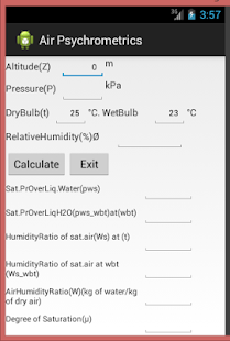 Air Psychrometrics(圖1)-速報App