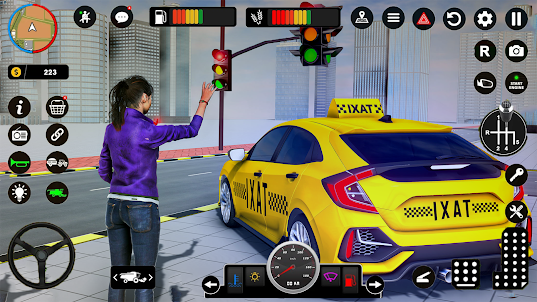 taxi simulator : タクシーゲーム